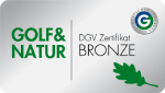 Golf Zertifikat Bronze Quer