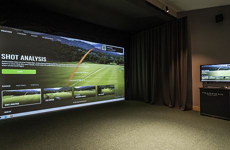 Simulator Cup Indoor Golf im Achental Resort in Grassau